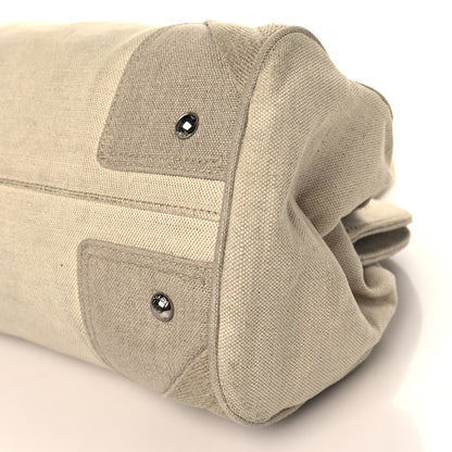 Prada Canvas Mistolino Frame Bag Naturale 9 of 11