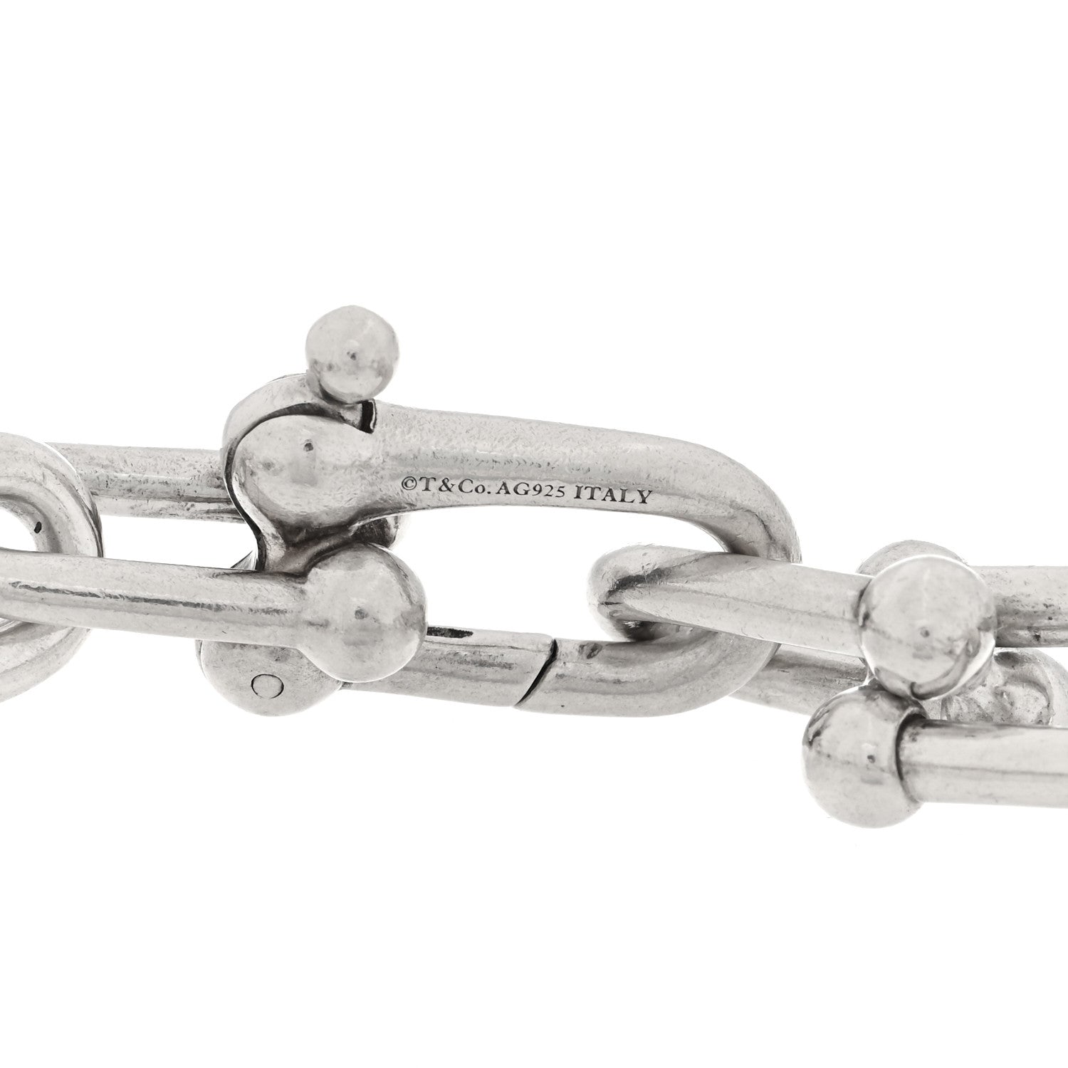 Tiffany Sterling Silver Large HardWear Link Bracelet 3 of 3