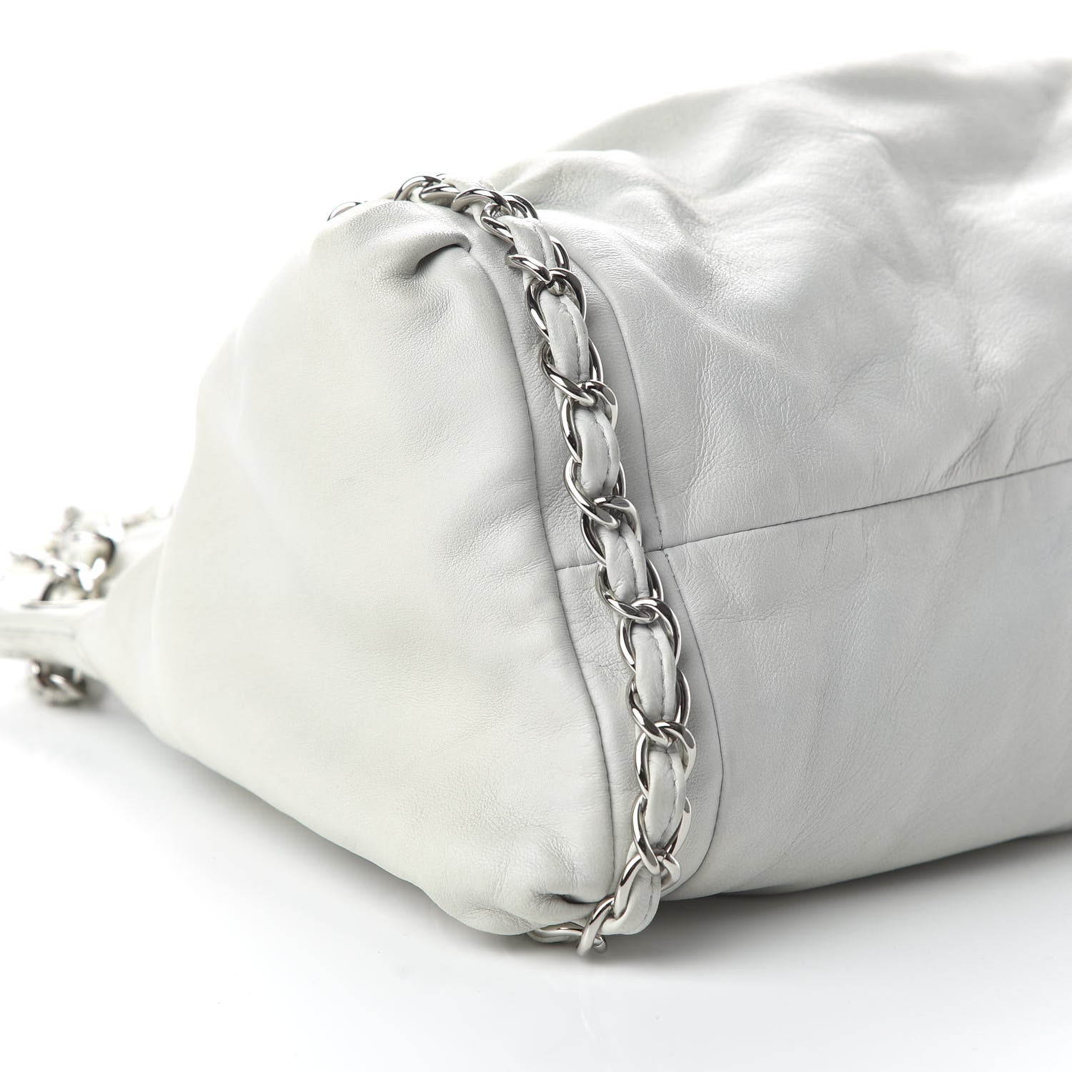 Chanel Lambskin Sharpei Bag White 6 of 11