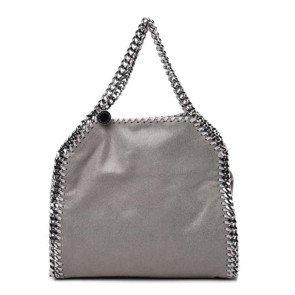 Stella McCartney Shaggy Deer Mini Falabella Tote Light Grey 3 of 10