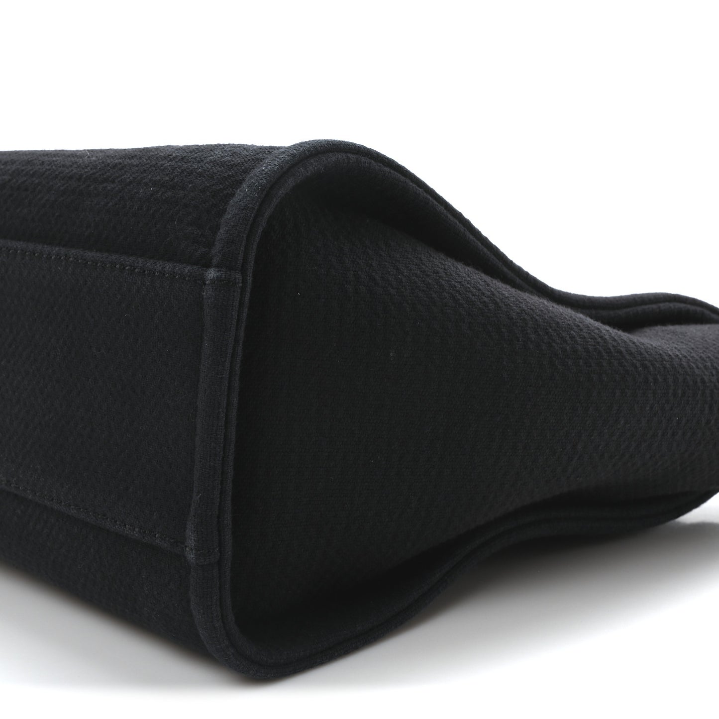 Mixed Fibers Small Deauville Tote Navy Blue