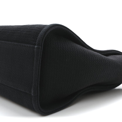 Chanel Mixed Fibers Small Deauville Tote Navy Blue 11 of 12