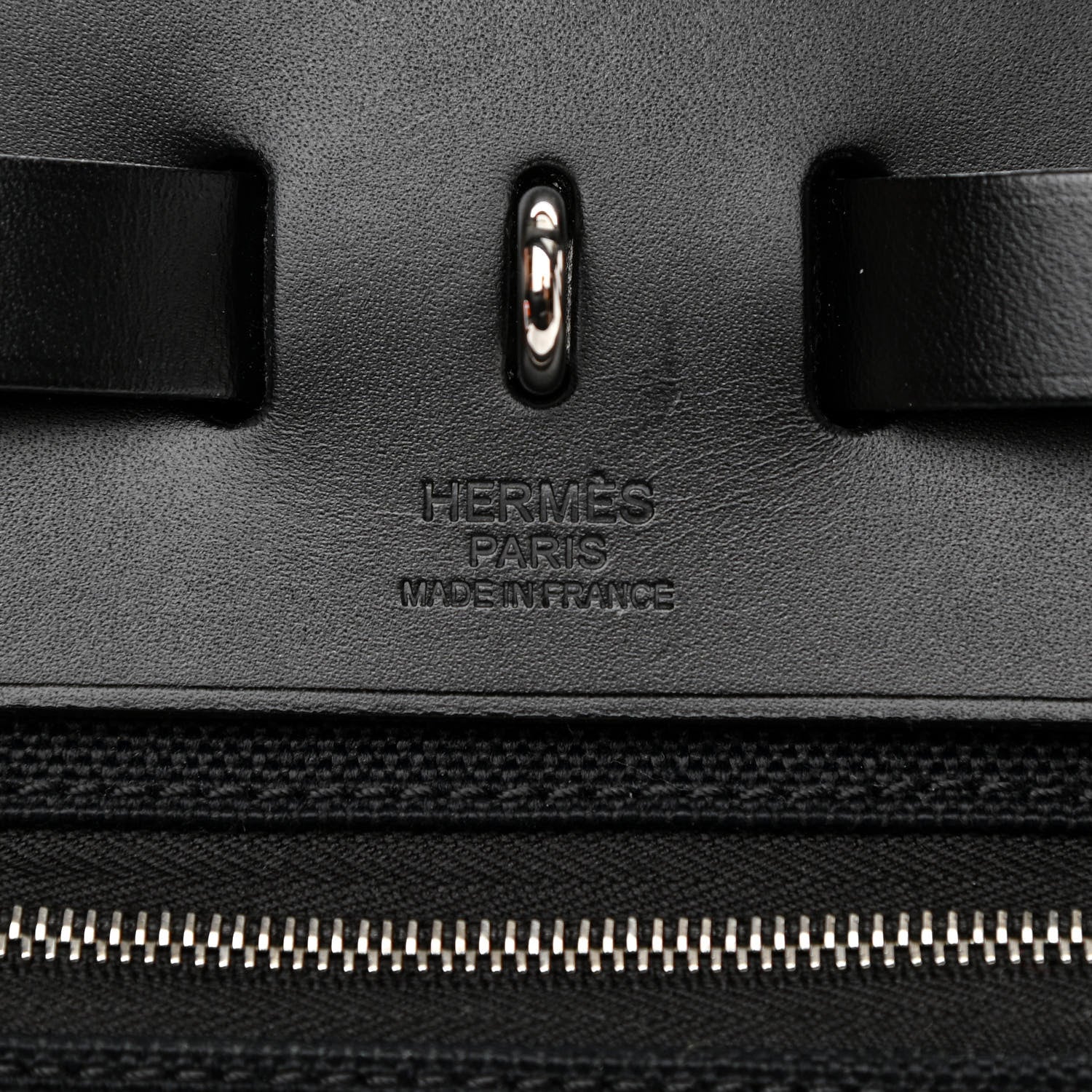 Hermes Toile Vache Hunter Herbag Zip PM 31 Black 6 of 11
