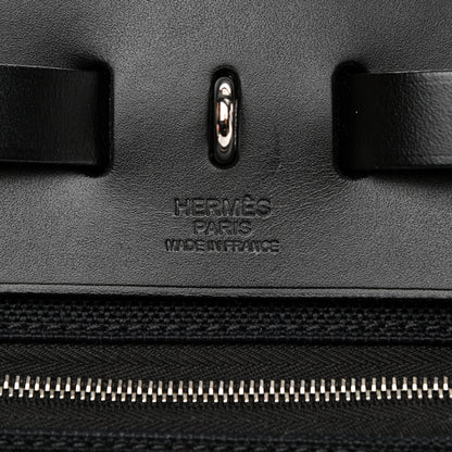 Hermes Toile Vache Hunter Herbag Zip PM 31 Black 6 of 11