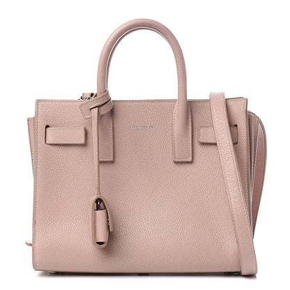 Saint Laurent Grained Calfskin Nano Sac De Jour Antique Rose 1 of 13