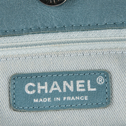 Chanel Lambskin Sensual Hobo Blue 6 of 10