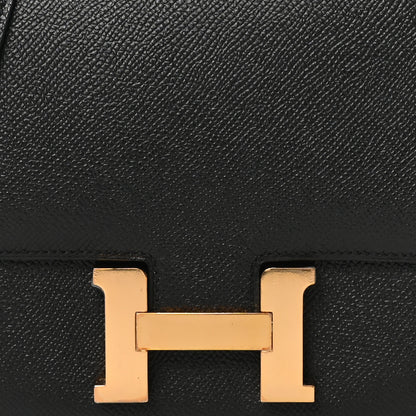 Hermes Epsom Constance 18 Black 8 of 12