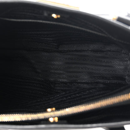 Prada Saffiano Lux Medium Tote Black 5 of 10