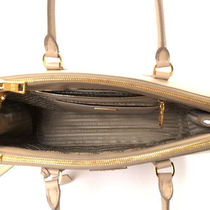 Prada Saffiano Medium Galleria Double Zip Tote Sabbia 4 of 5
