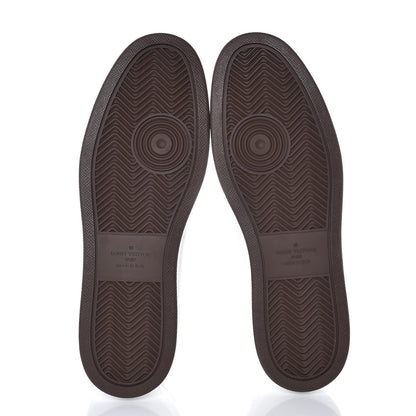Louis Vuitton Calfskin Monogram Rivoli Sneakers 10 White 5 of 9