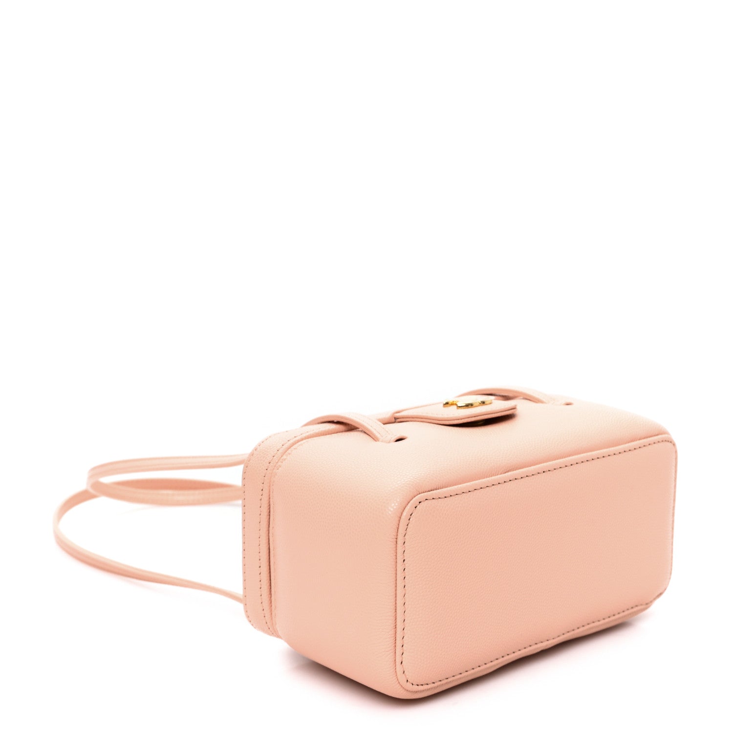 Chanel Shiny Caviar Preppy Coco Long Vanity With Strap Light Pink 9 of 11