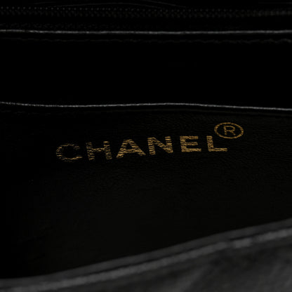 Chanel Caviar Quilted XL Single Flap Black 6 of 10
