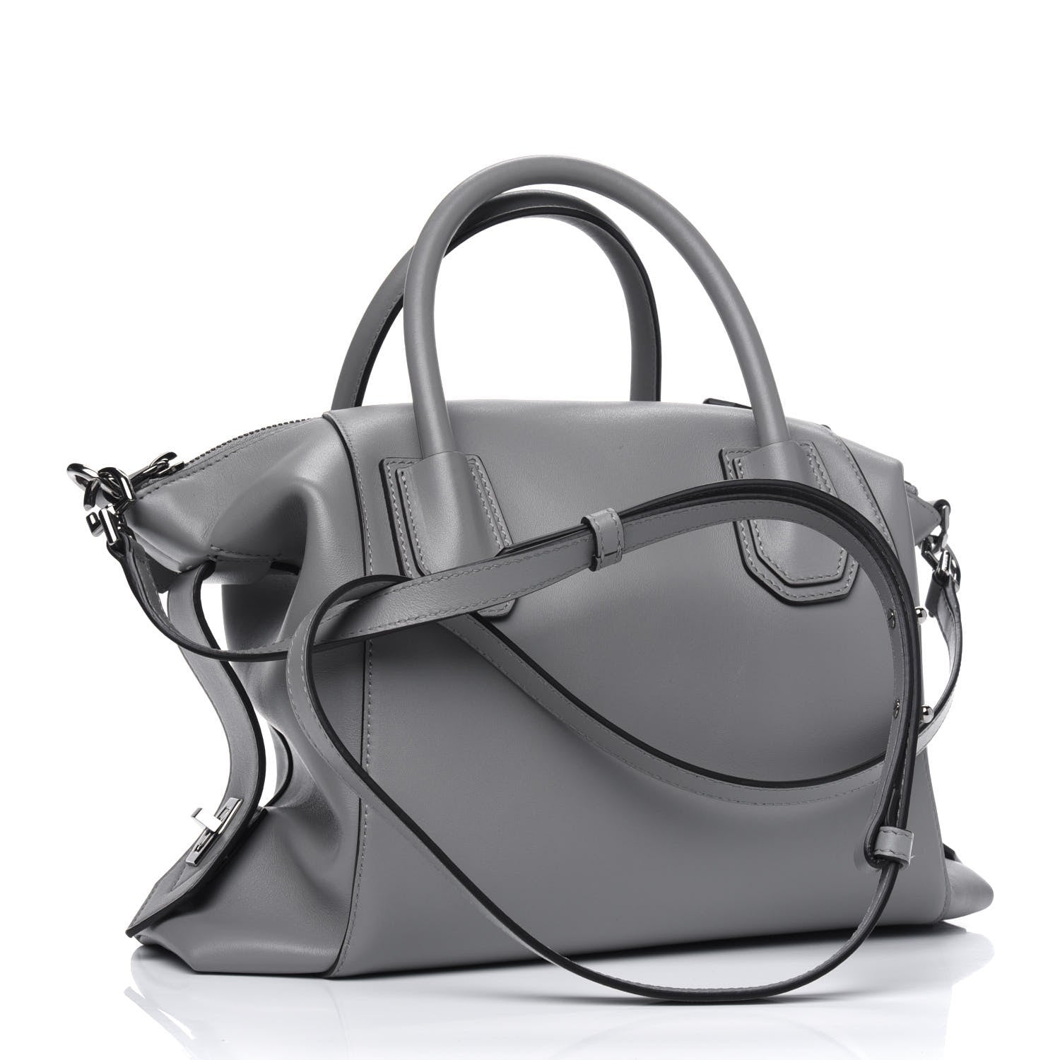 Givenchy Calfskin Small Soft Antigona Pearl Grey 2 of 4