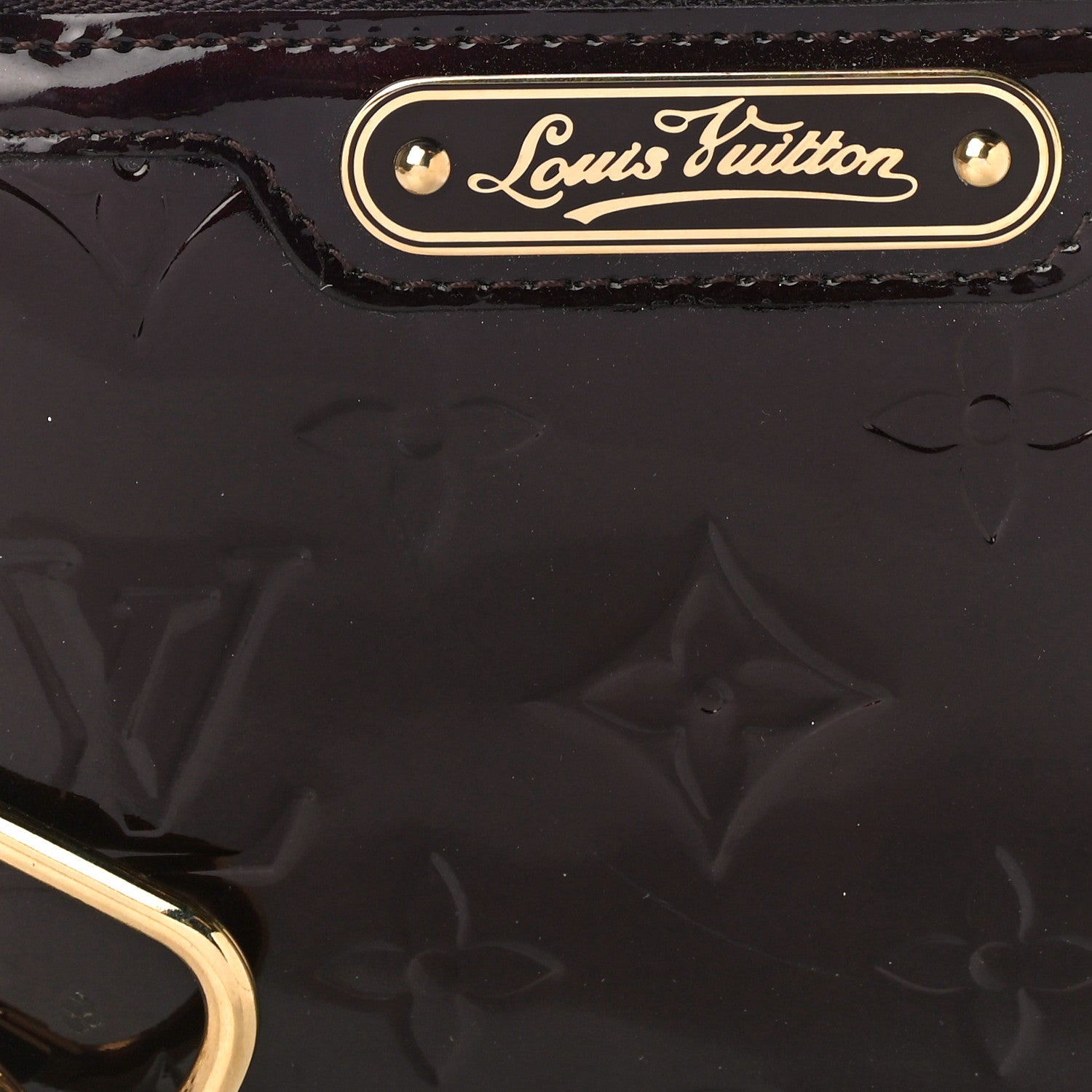 Louis Vuitton Vernis Key Pouch Amarante 7 of 11