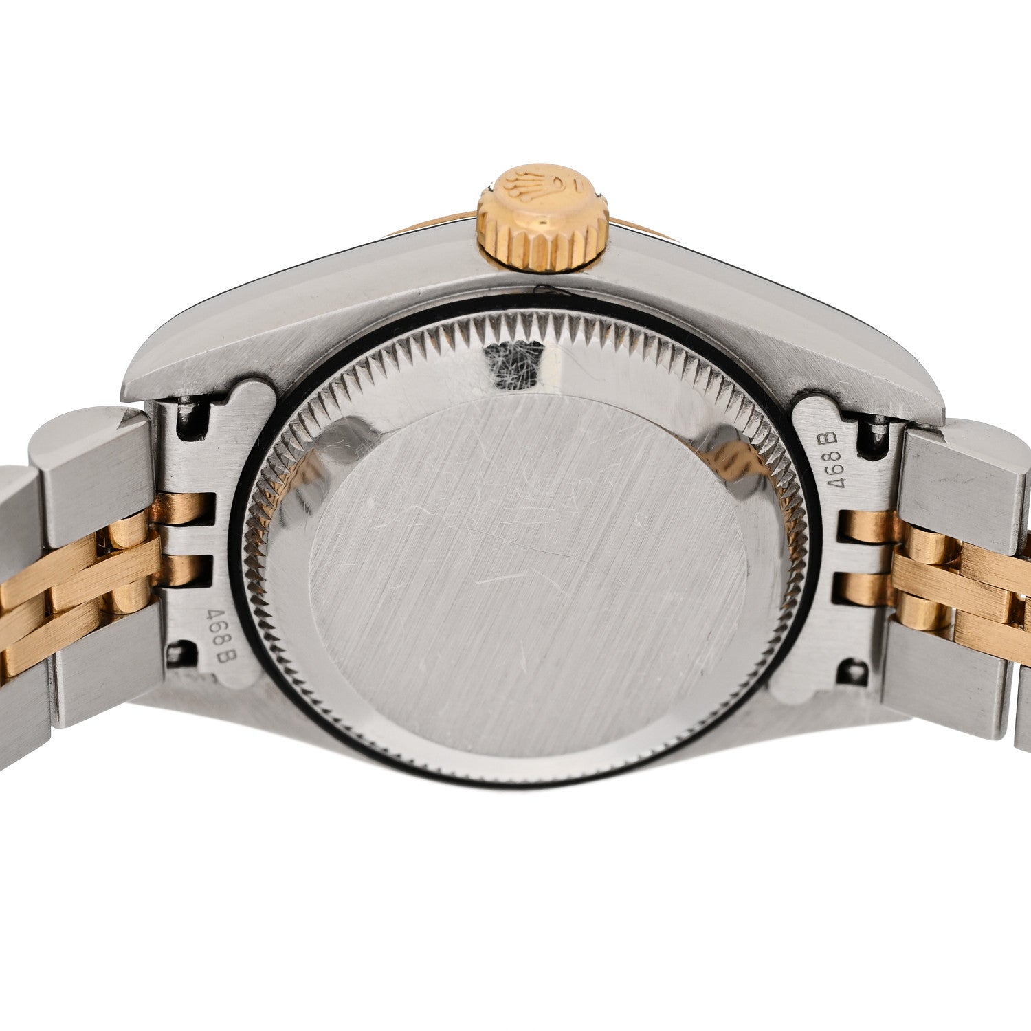 Rolex Stainless Steel 18K Yellow Gold Diamond 26mm Oyster Perpetual Datejust Watch Champagne 79173 4 of 6