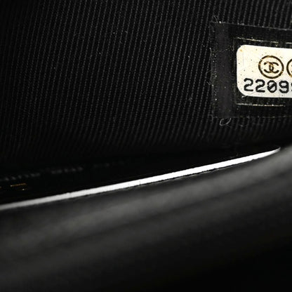 Chanel Caviar Quilted Wallet On Chain WOC Black 10 of 11