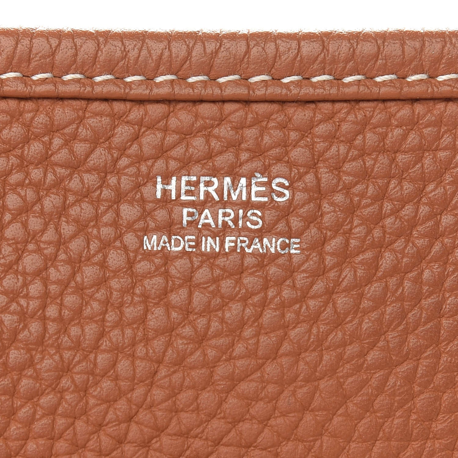 Hermes Taurillon Clemence Evelyne III GM Gold 6 of 9