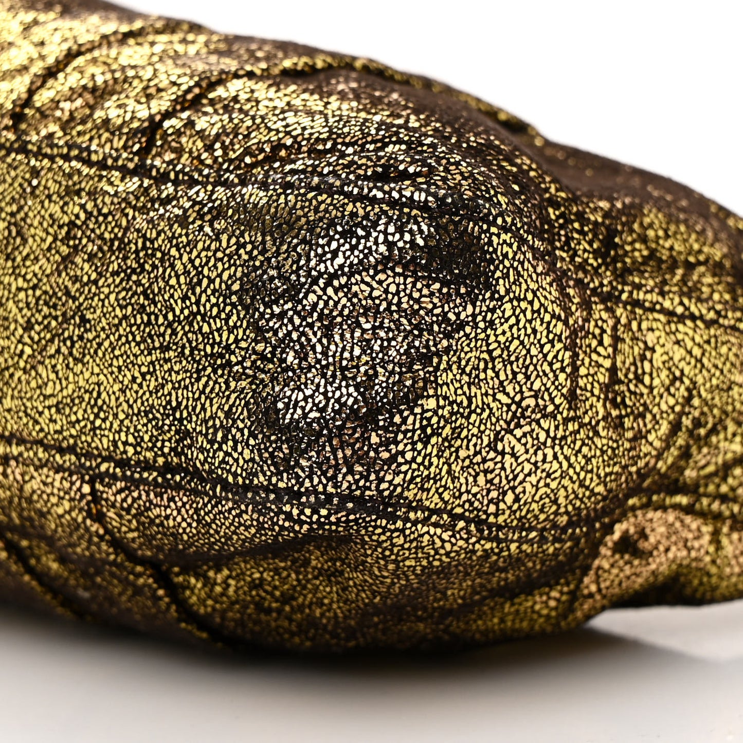 Metallic Canvas Pochette Gold