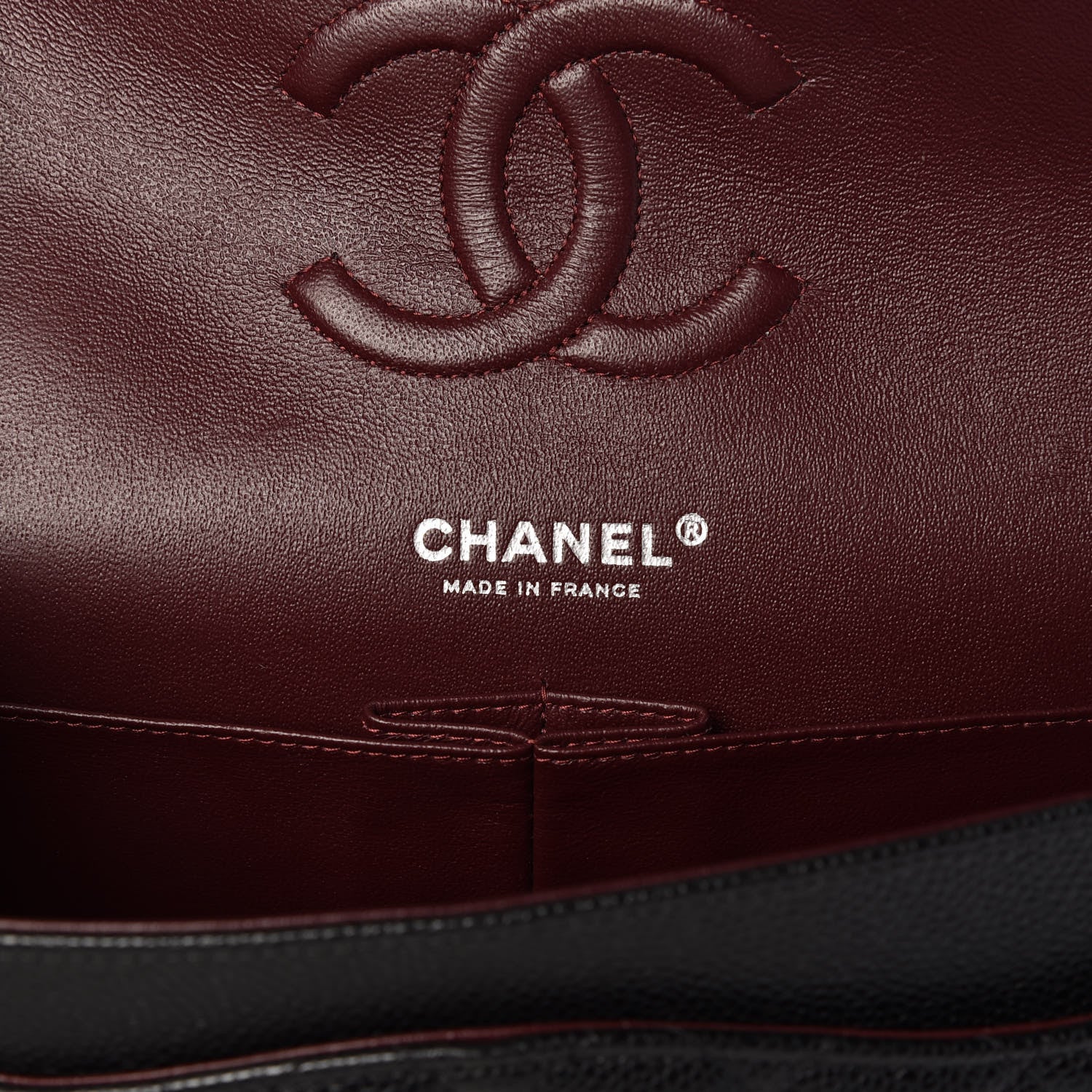 Chanel Caviar Quilted Medium Double Flap Black 6 of 9