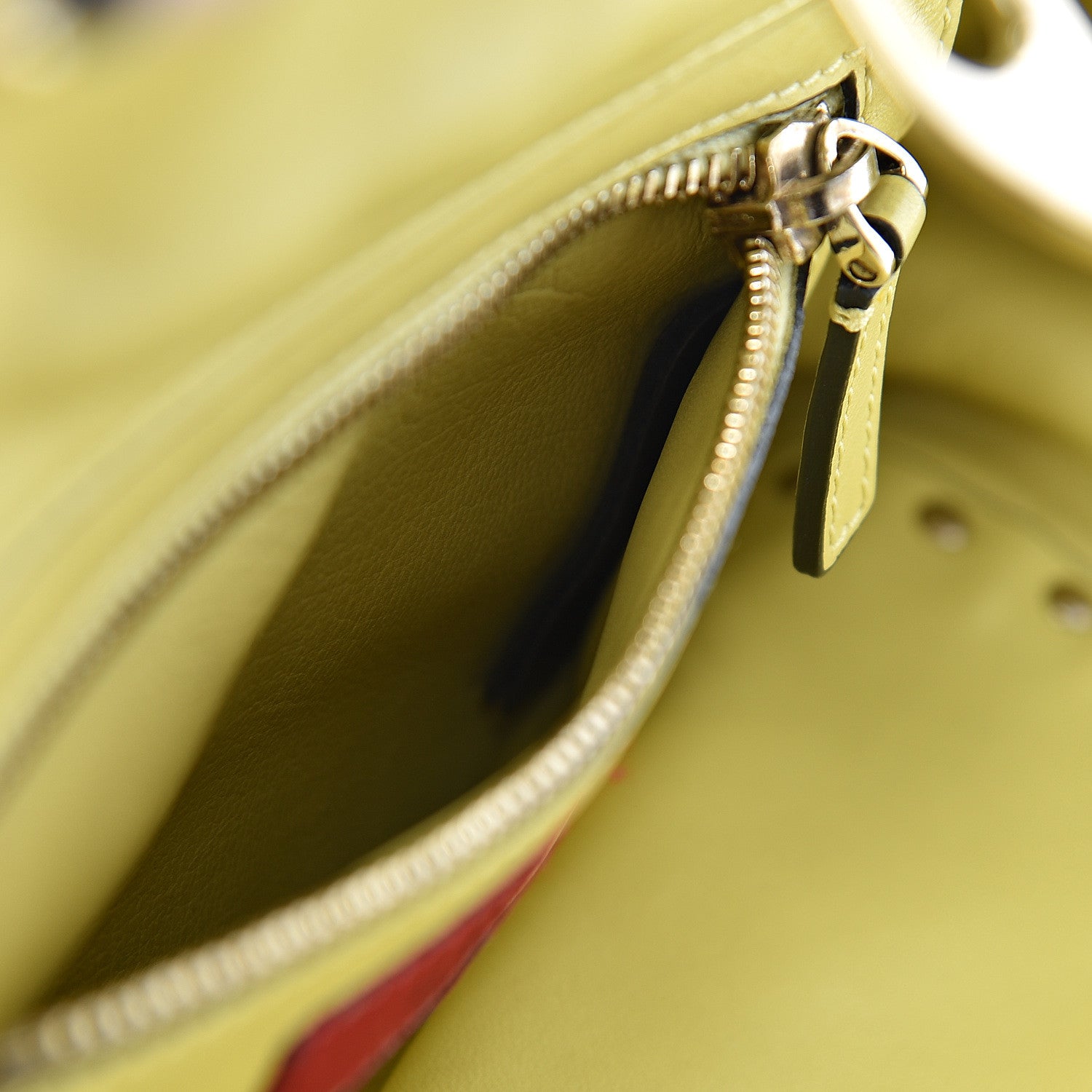 Valentino Garavani Vitello Watercolor Small Rockstud Tote Rose Green Yellow Sky 7 of 15