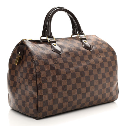 Louis Vuitton Damier Ebene Speedy 30 3 of 14