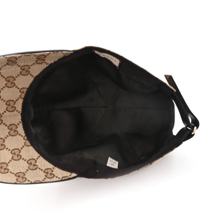 Gucci Monogram Web Baseball Hat M Beige Cocoa 7 of 10