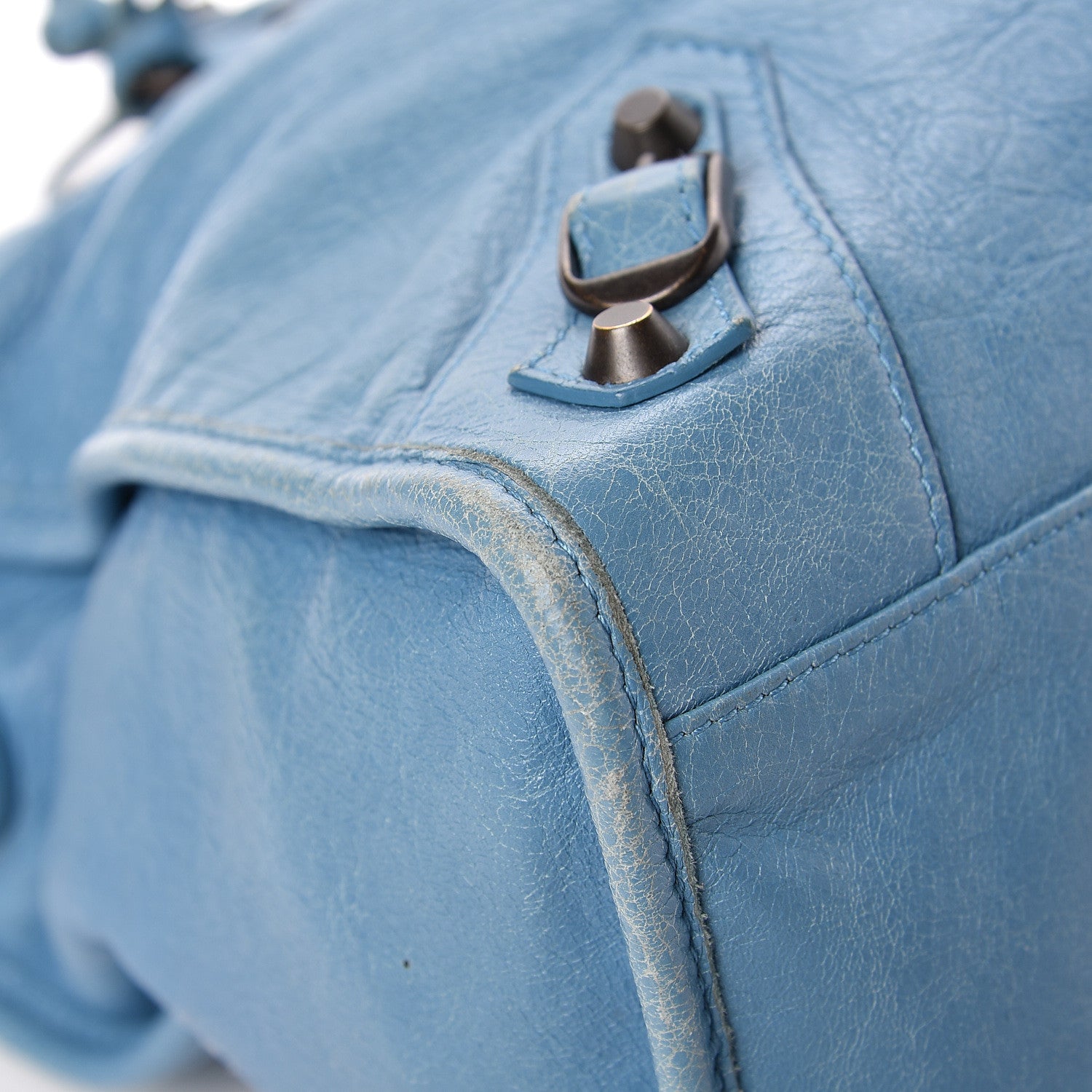 Balenciaga Agneau Classic Hardware City Bleu Indigo 9 of 16