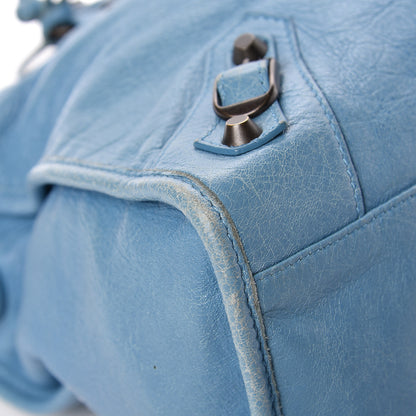 Balenciaga Agneau Classic Hardware City Bleu Indigo 9 of 16