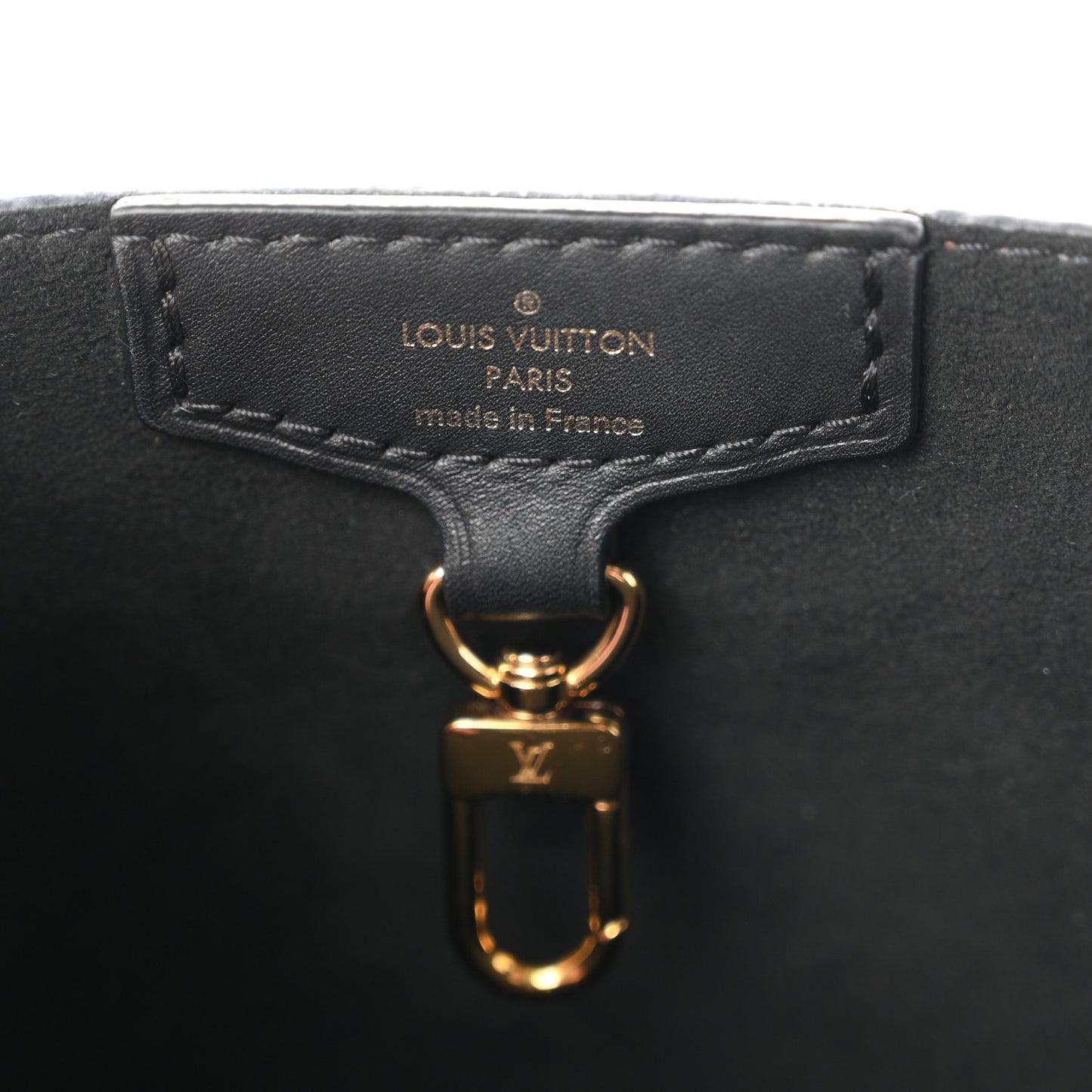 Damier Ebene Belmont PM Black