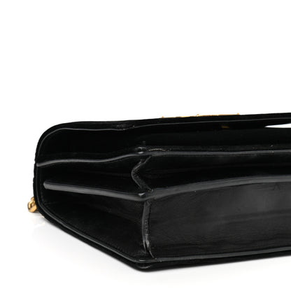 Saint Laurent Velvet Small Monogram Sunset Black 8 of 12