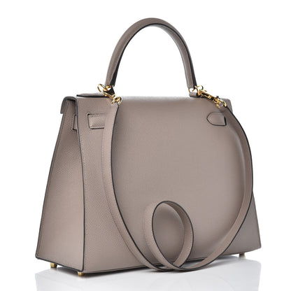 Hermes Epsom Kelly Sellier 28 Gris Asphalte 4 of 33