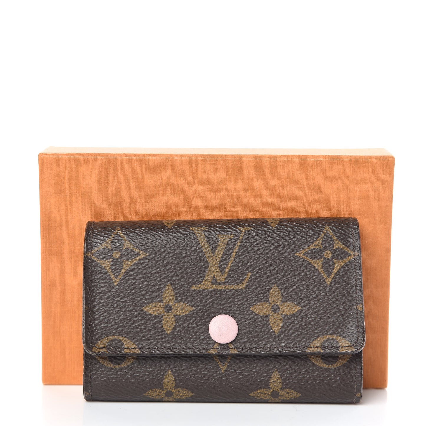 Monogram Multicles 6 Key Holder Rose Ballerine