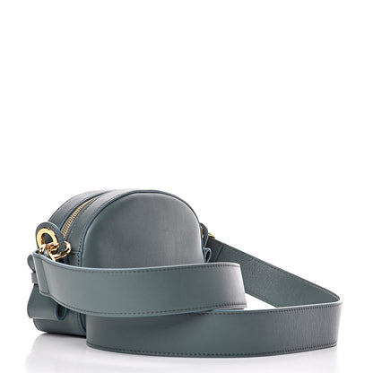 Chloe Smooth Calfskin Little Horses Embroidered Shoulder Bag Cloudy Blue 3 of 9