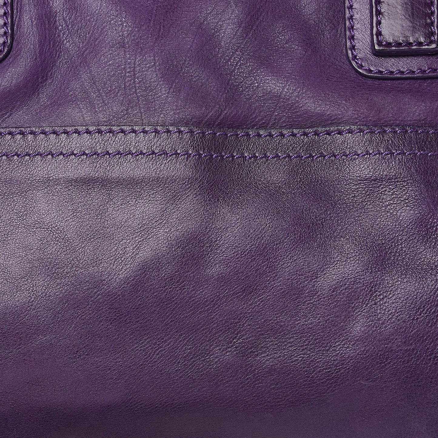 Calfskin Medium Pandora Dark Violet