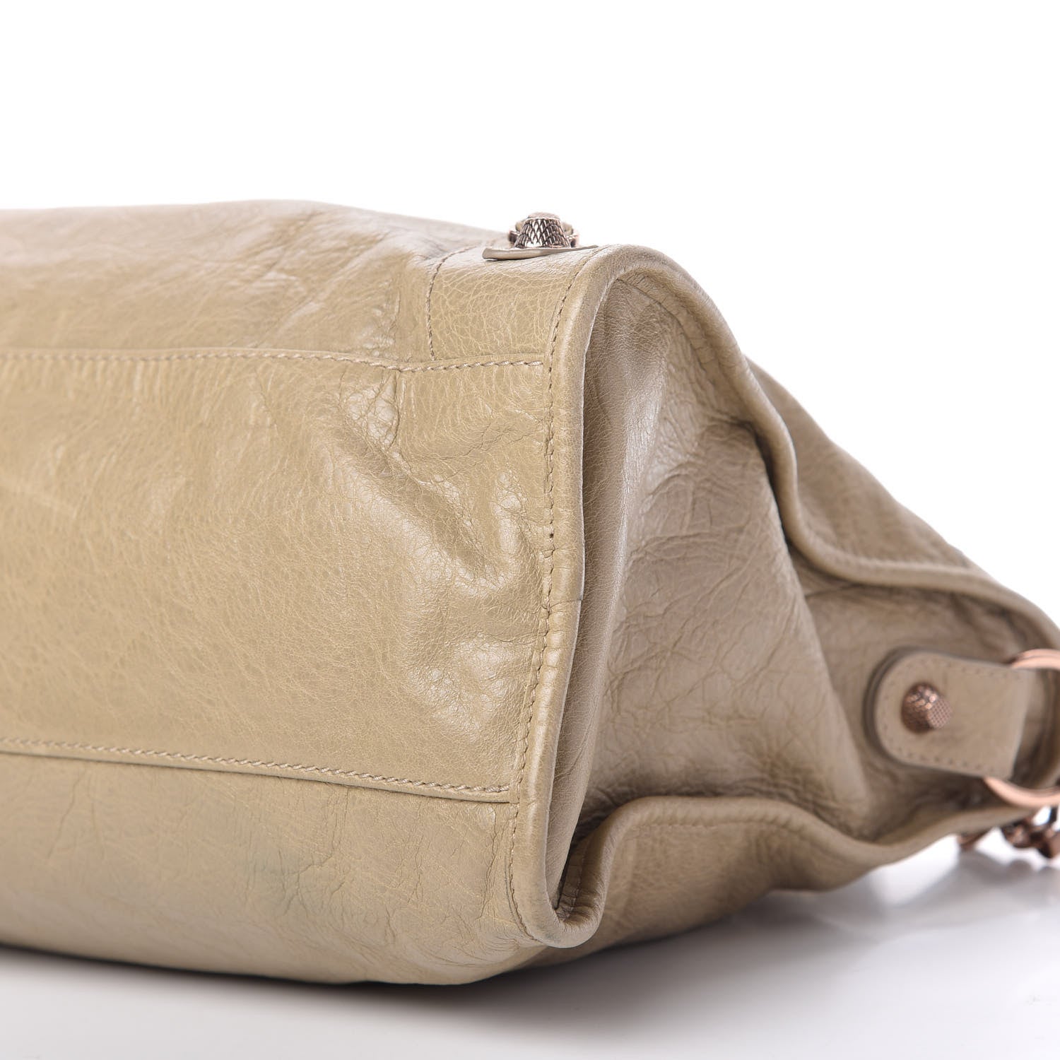 Balenciaga Agneau Giant 12 Rose Gold Hardware City Latte Beige 7 of 9