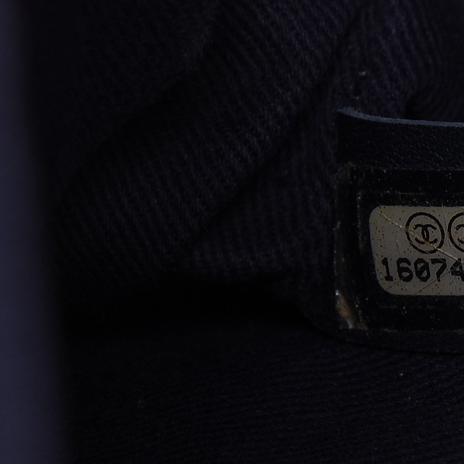 Chanel Denim Camellia Embroidered Large Just Mademoiselle Blue 9 of 10
