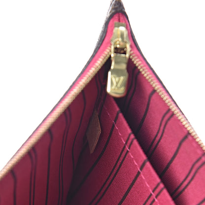 Louis Vuitton Monogram Neverfull MM GM Pochette Pivoine 7 of 7