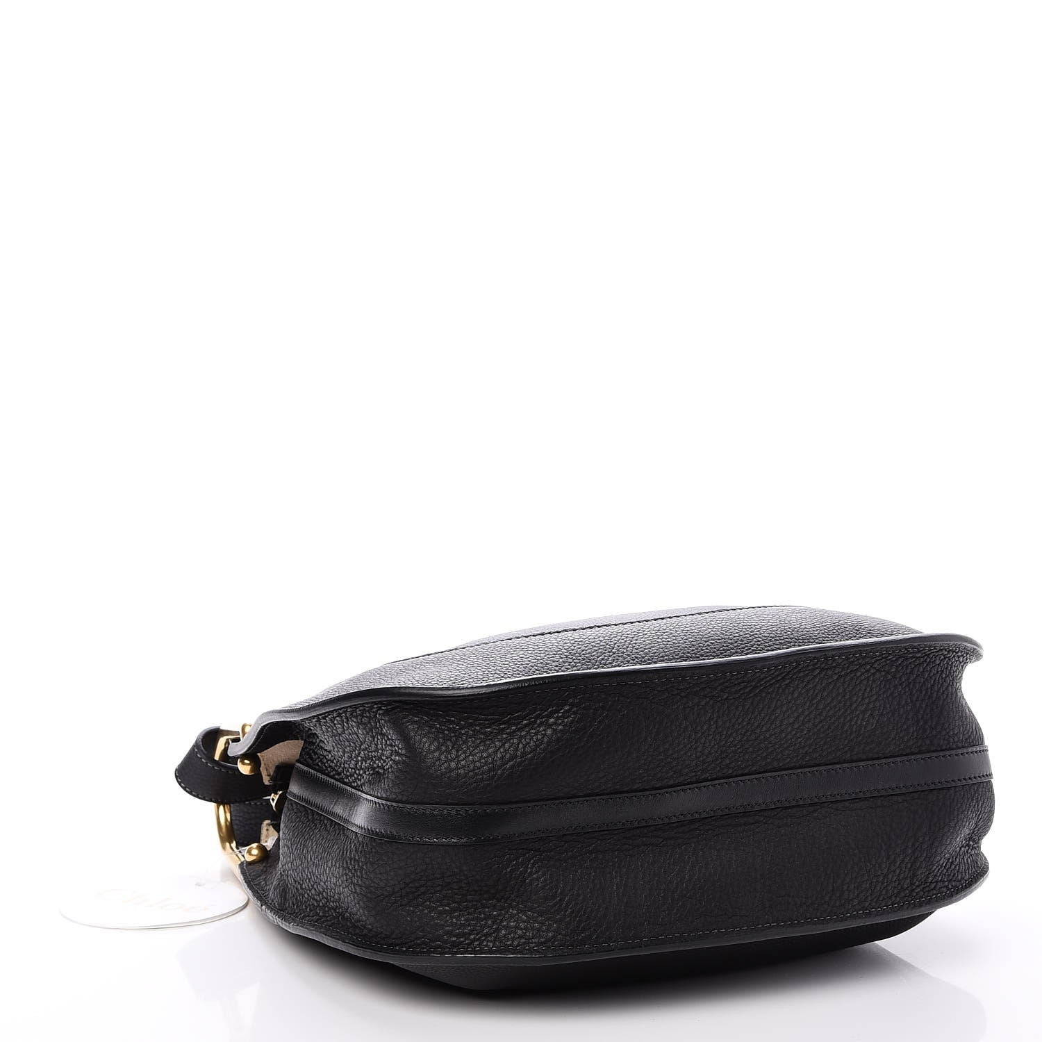 Chloe Grained Calfskin Small Hayley Hobo Black 4 of 8