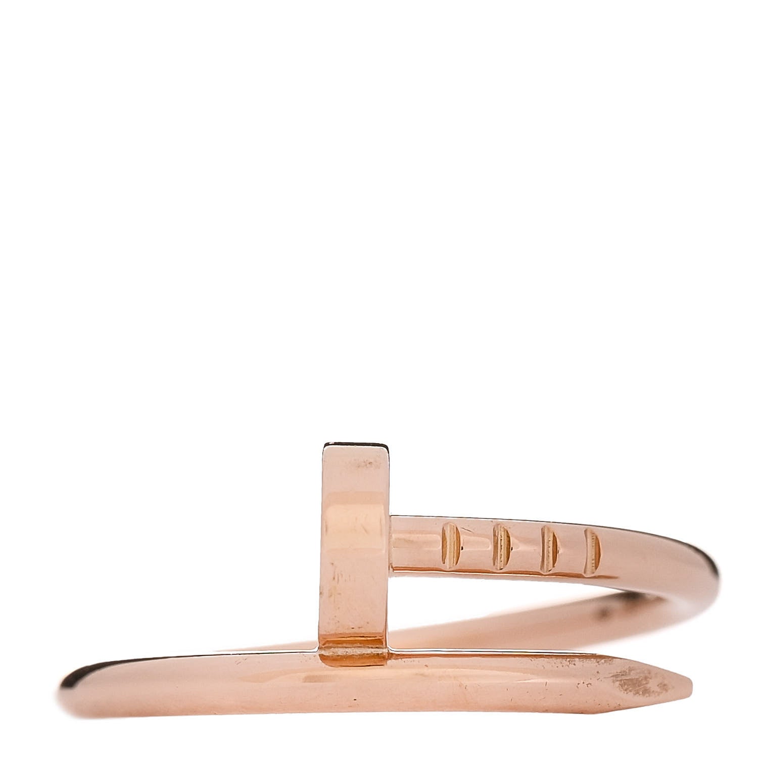 Cartier 18K Pink Gold Small Juste Un Clou Ring 49 5 1 of 5