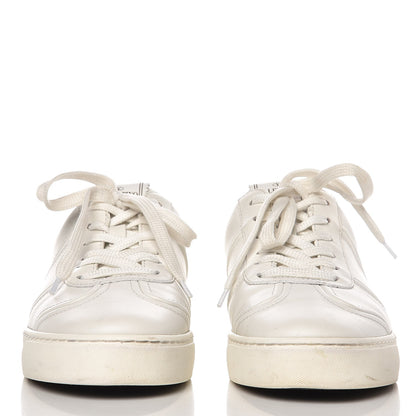 Valentino Garavani Calfskin Rockstud Sneakers 39.5 White 2 of 11