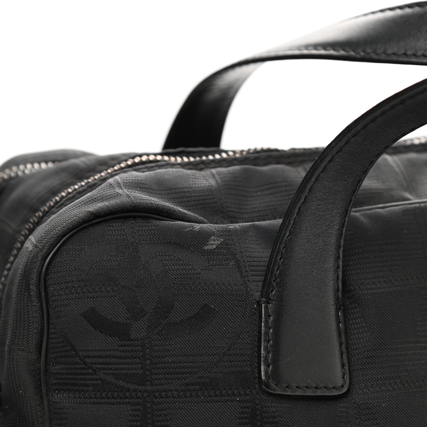 Nylon Travel Tote Black