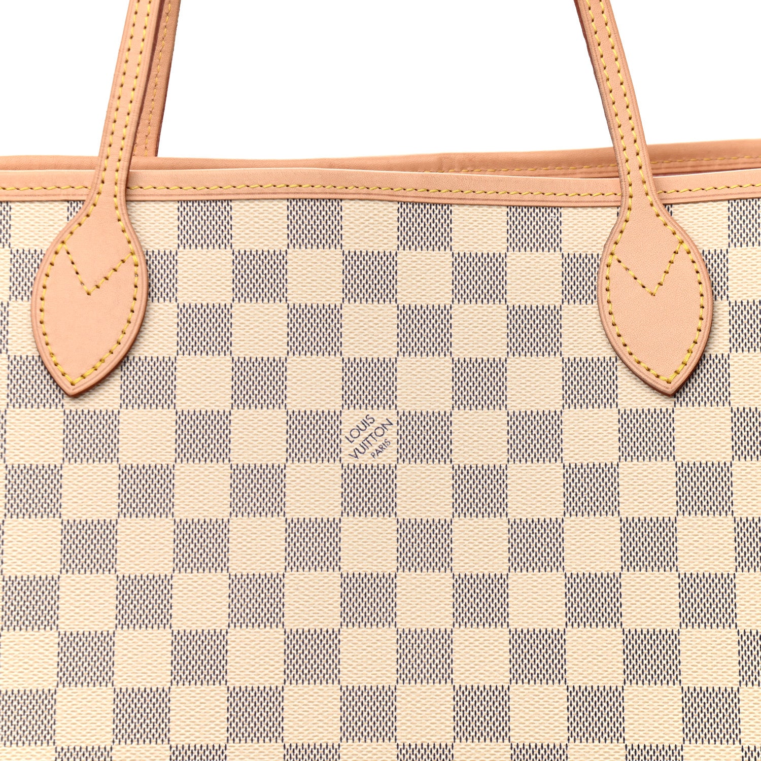 Louis Vuitton Damier Azur Neo Neverfull MM Rose Ballerine 10 of 13