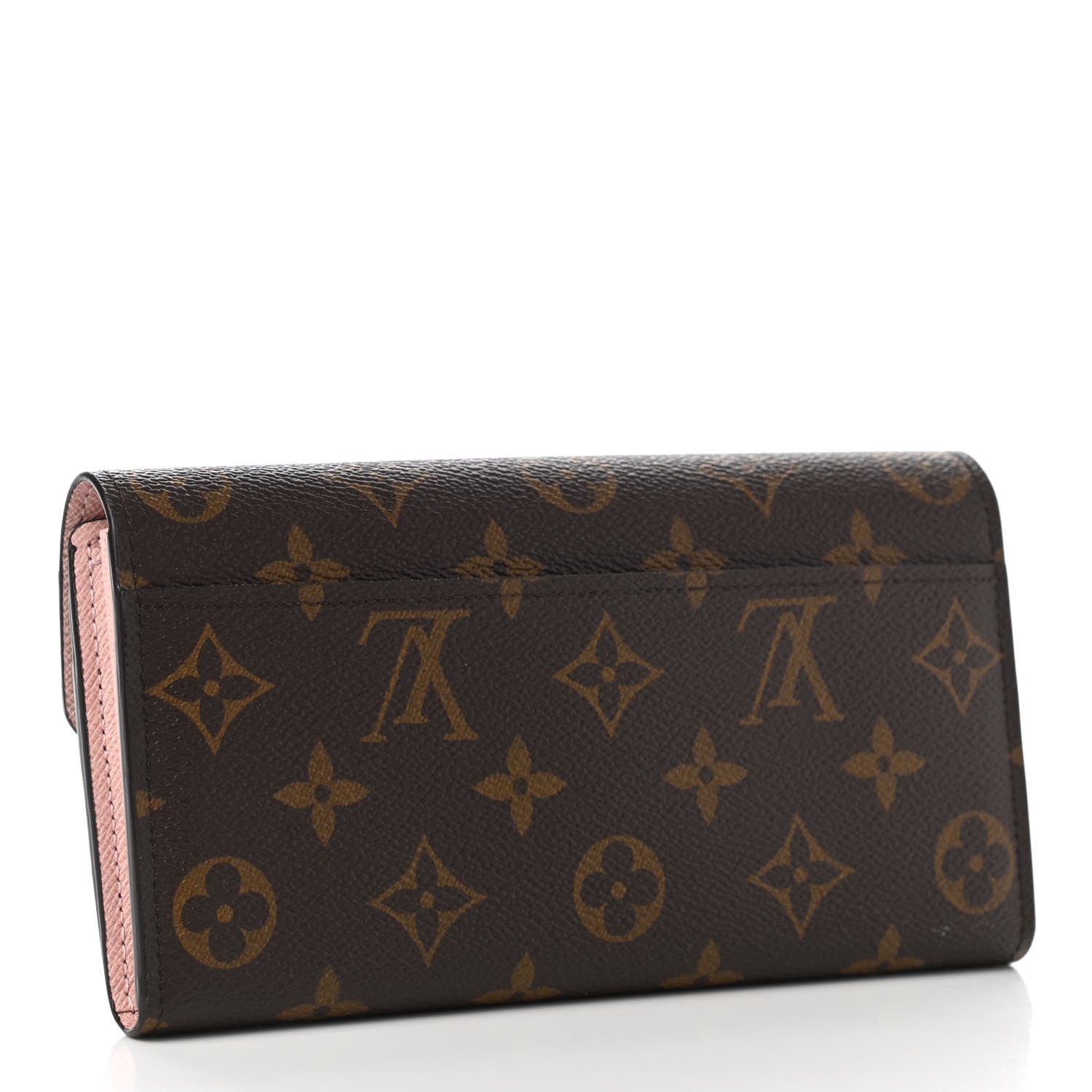 Louis Vuitton Monogram Sarah Wallet NM Rose Ballerine 3 of 6