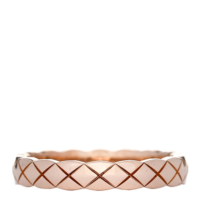 Chanel 18K Beige Gold Mini Coco Crush Ring 50 5.5 1 of 4