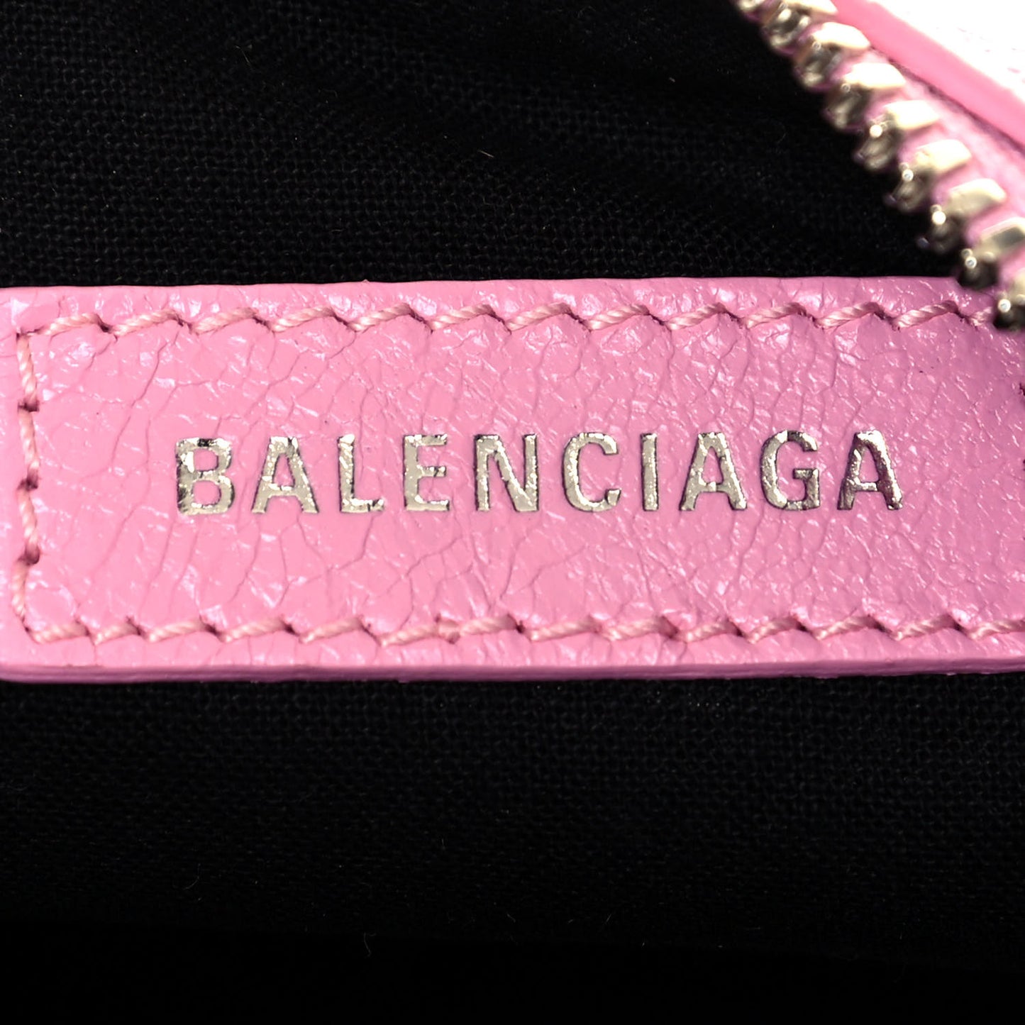 Agneau Arena Le Cagole Shoulder Bag XS Candy Pink