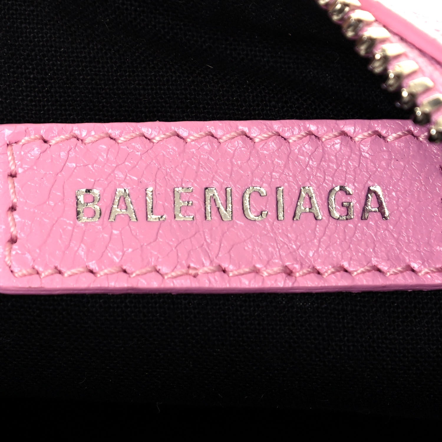 Balenciaga Agneau Arena Le Cagole Shoulder Bag XS Candy Pink 6 of 9