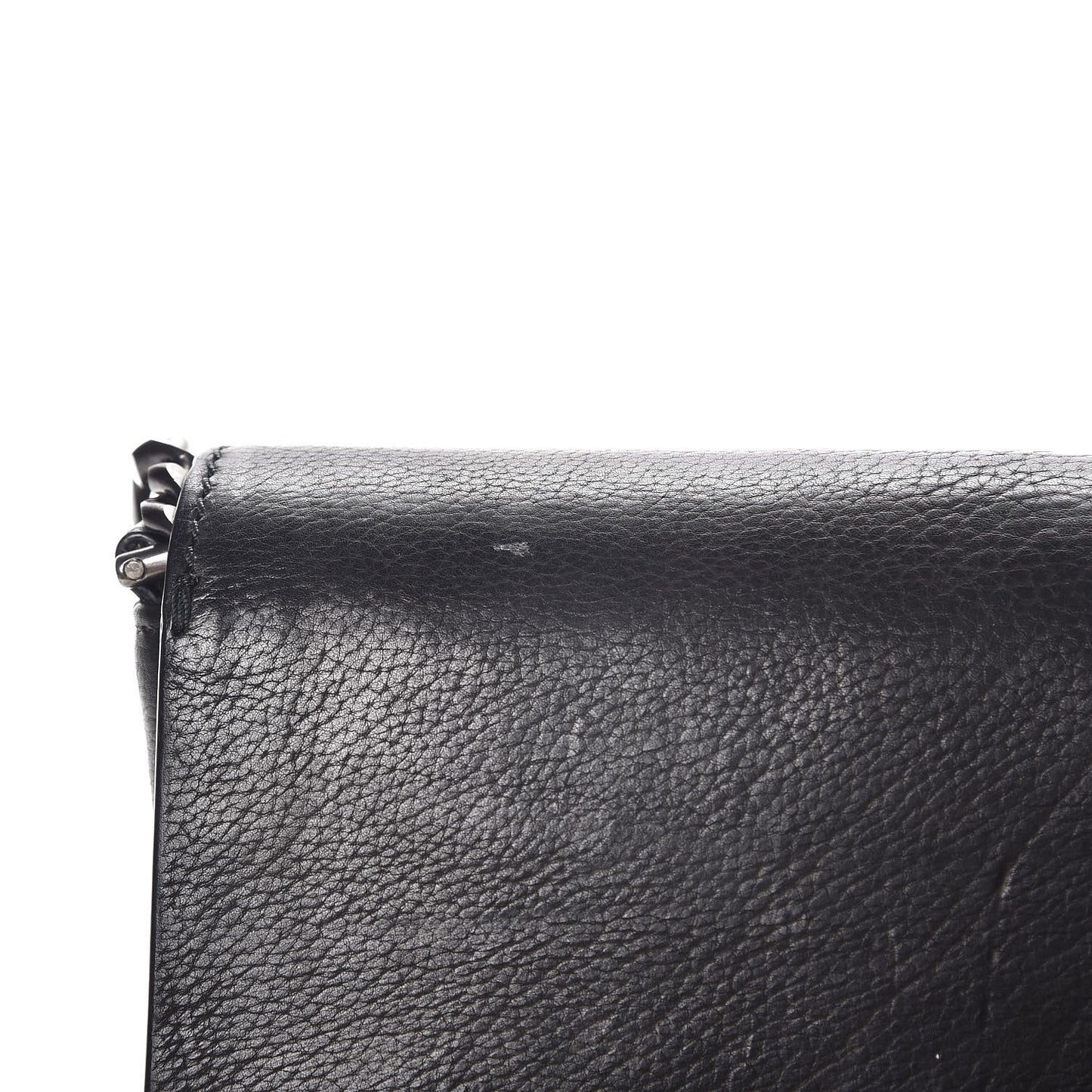 Calfskin Large Happy Cross Body Black