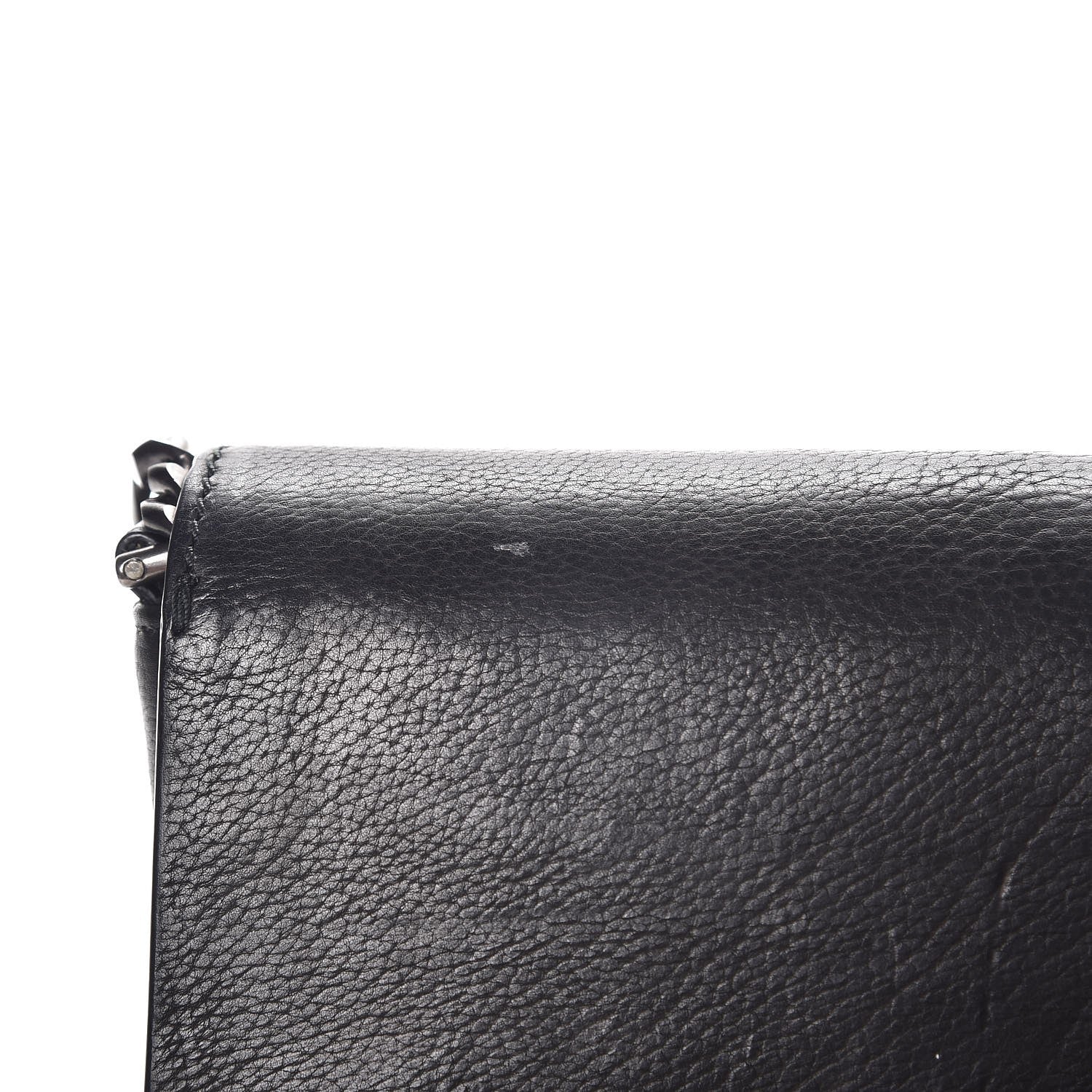 Lanvin Calfskin Large Happy Cross Body Black 8 of 9