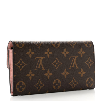 Louis Vuitton Monogram Emilie Wallet Rose Ballerine 3 of 6