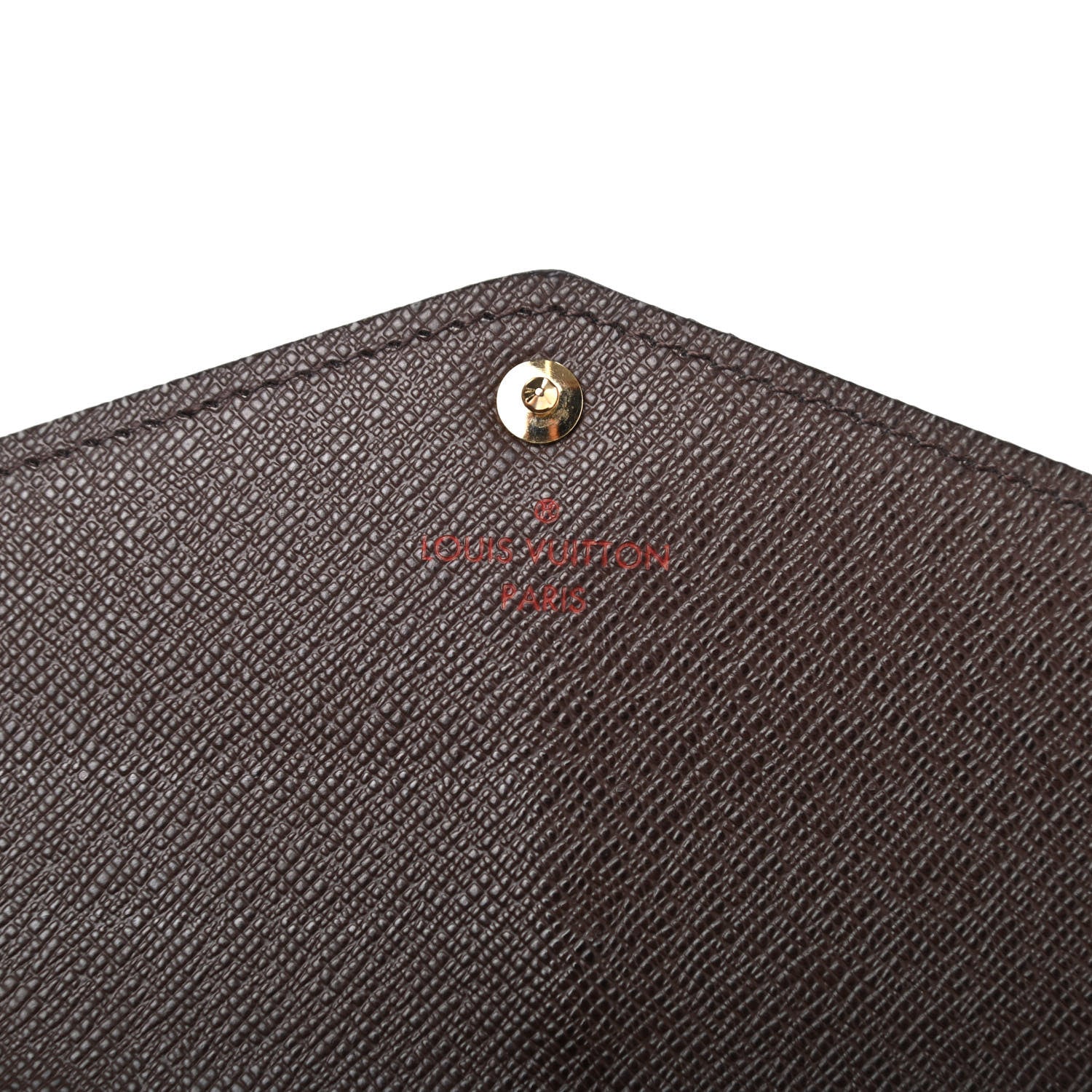 Louis Vuitton Damier Ebene Sarah Wallet NM 6 of 7